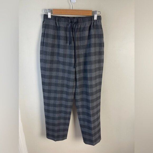 Aritzia the group by Babaton jimmy plaid cropped pants small - Picture 2 of 12